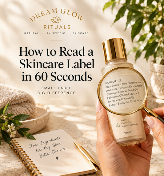 How to Read a Skincare Label in 60 Seconds | Dream Glow Rituals