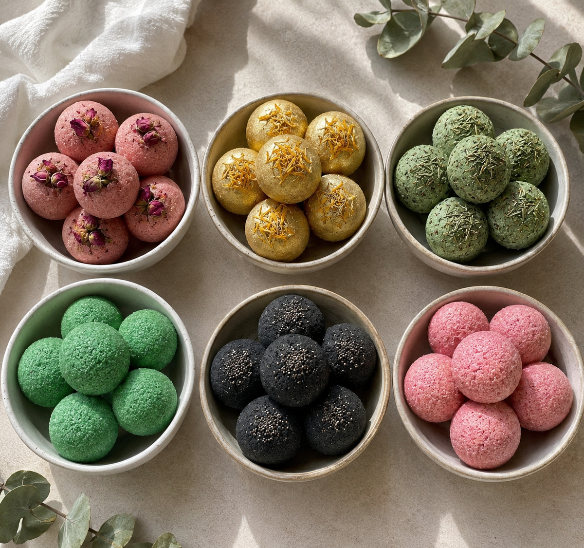 Green Purifying Body Scrub Ball