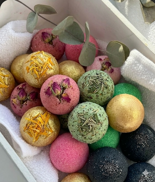Gold Firming Body Scrub Ball