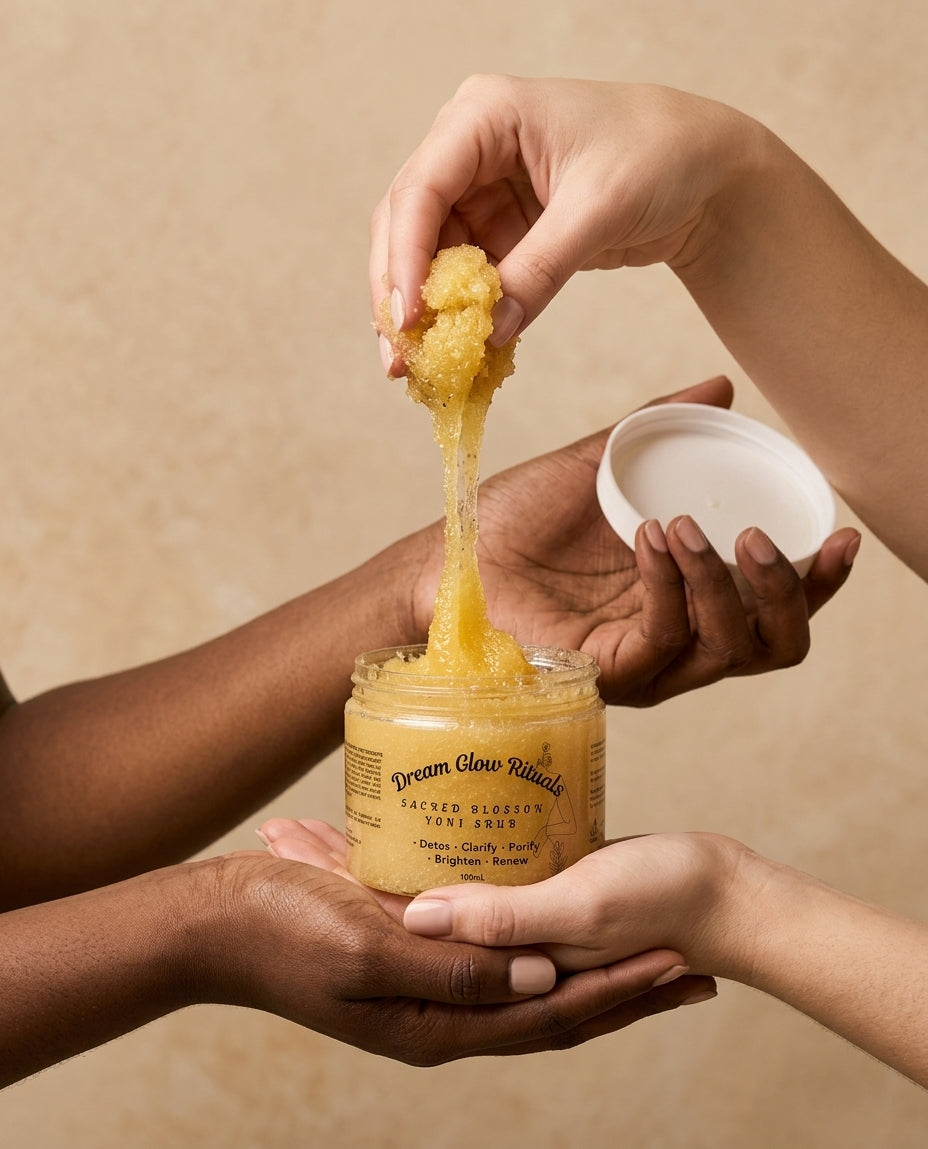 SACRED BLOSSOM yoni Scrub